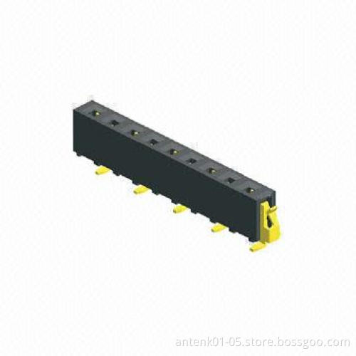 1.27mm Female Header, Single row SMT Version